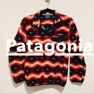 Patagonia Lightweight Synchilla Snap-T Fleece Pullover - Aztec